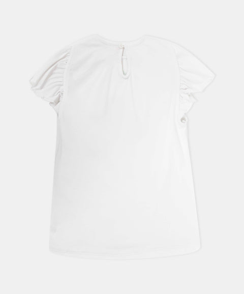 Conjunto Camiseta Y Short Para Bebé Niña Color Rosado Y Blanco
