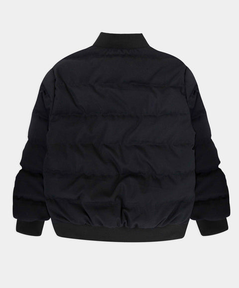 Chaqueta Acolchada Para Niño Color Negro