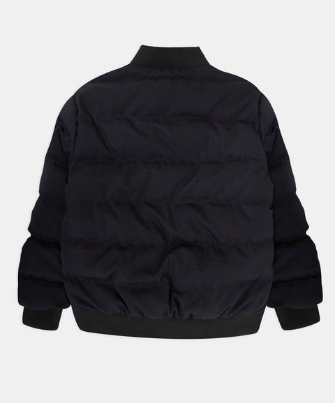 Chaqueta Acolchada Para Niño Color Negro