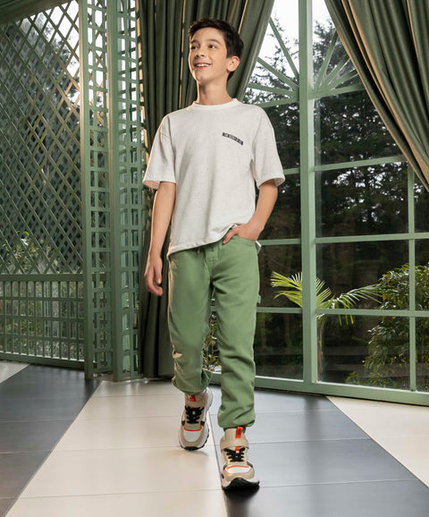 Pantalón Para Niño Color Verde