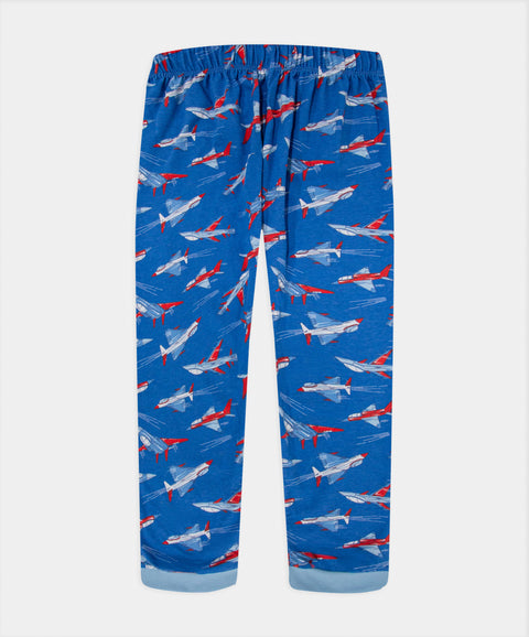 Pijama Camiseta Manga Corta Y Pantalón Para Niño Color Blanco
