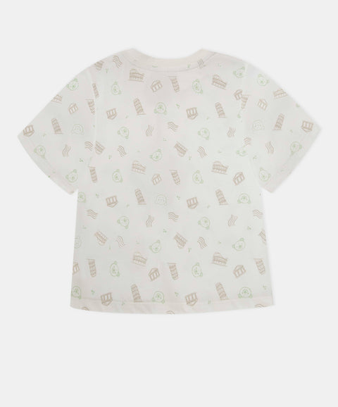 Conjunto Camiseta Y Overol Para Recién Nacido Color Verde