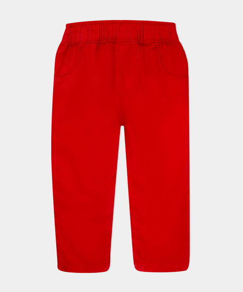 Conjunto Camiseta Y Pantalón Para Recién Nacido Color Marfil Y Rojo