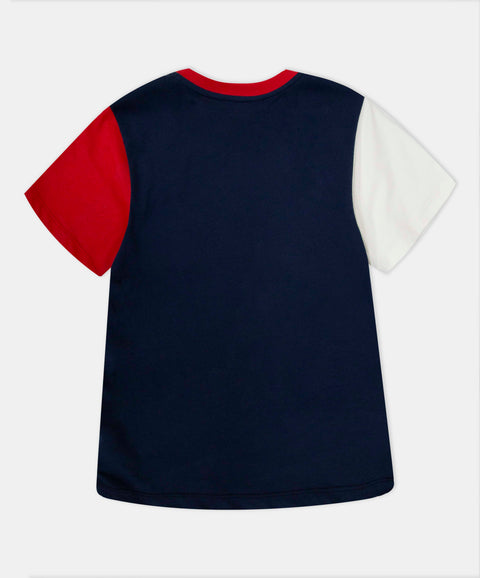 Camiseta Manga Corta Para Niño