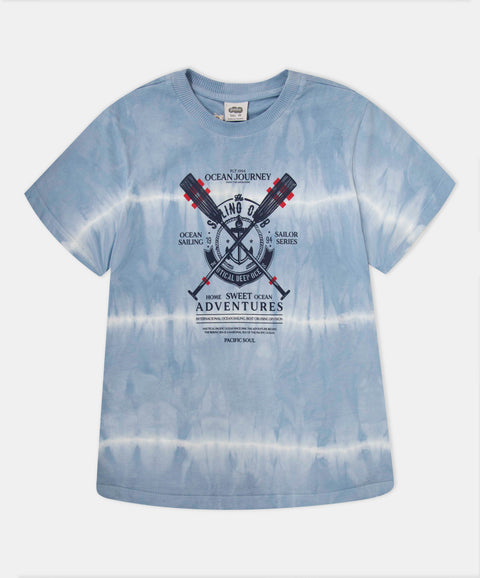 Camiseta Manga Corta Para Niño