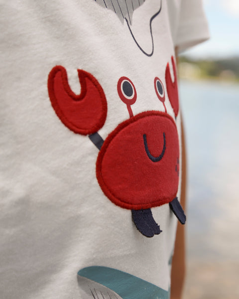 Camiseta Manga Corta Para Bebé Niño