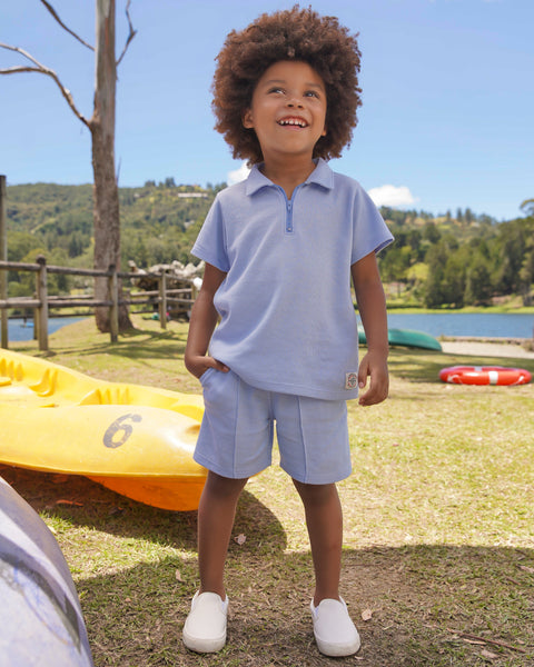 Conjunto Bermuda y Camiseta Para Bebé Niño