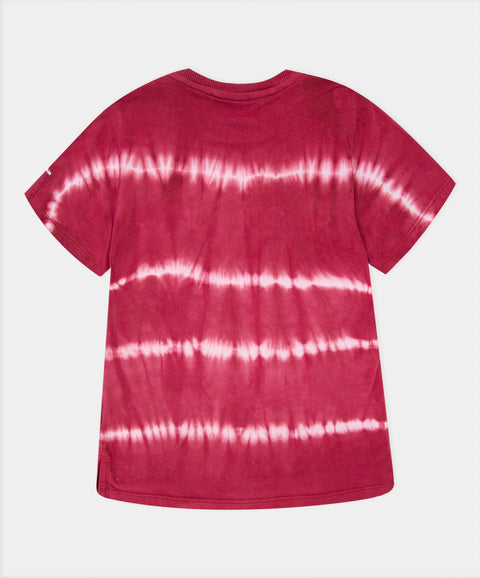 Camiseta Manga Corta Para Niño En Tela Suave Color Rojo