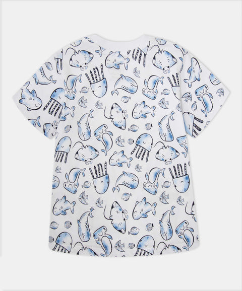 Conjunto Overol y Camiseta Para Recién Nacido