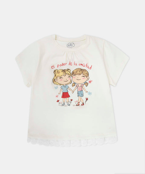 Conjunto Short y Camiseta Para Bebé Niña