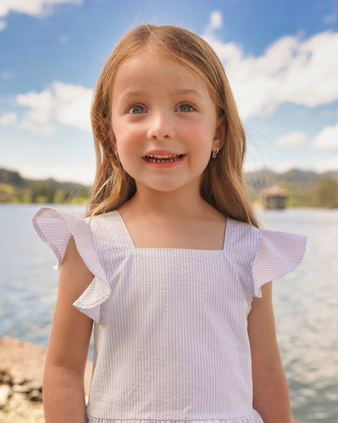 Blusa Manga Corta para Bebé Niña