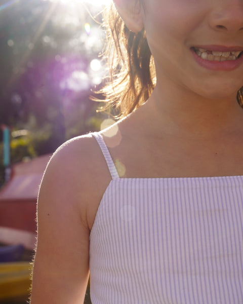 Blusa De Tiras Para Niña