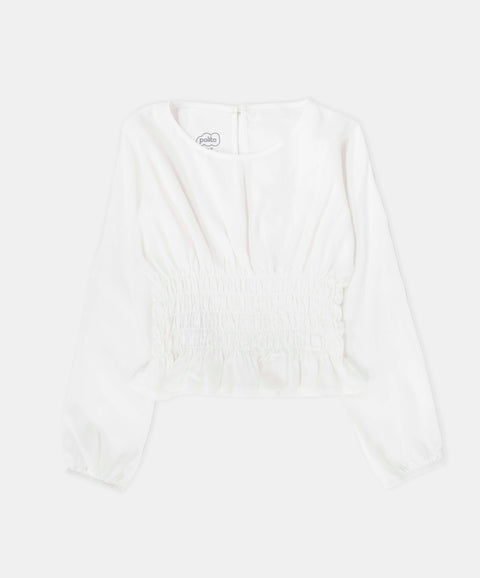 Blusa Manga Larga Para Niña