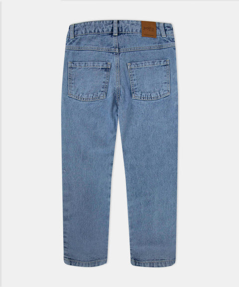 Jean Wide Leg Para Niña