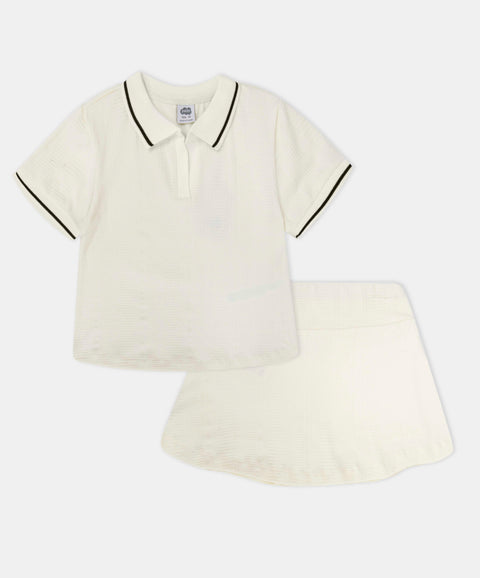 Conjunto Camiseta y Falda Para Niña