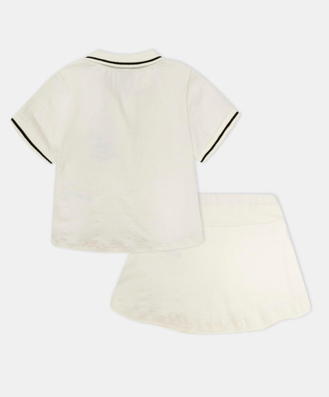 Conjunto Camiseta y Falda Para Niña
