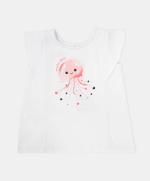 Conjunto De Camiseta Y Leggings Para Recién Nacida