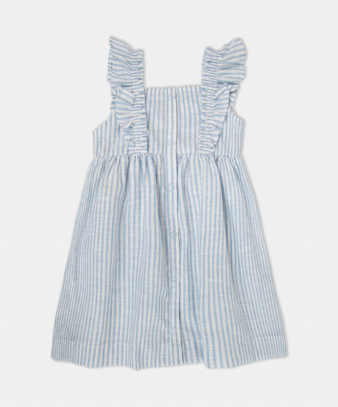 Vestido Manga Sisa Para Recién Nacida