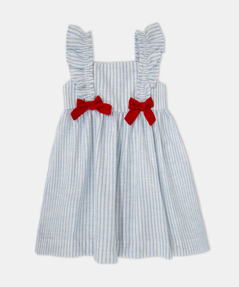 Vestido Manga Sisa Para Recién Nacida