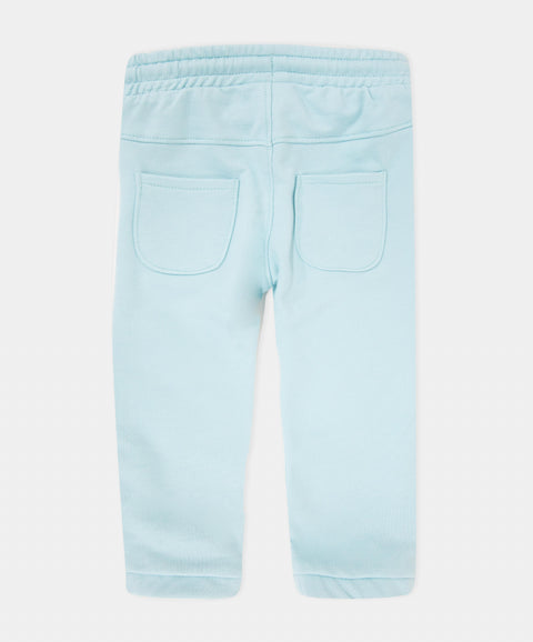 Pantalón Para Recién Nacido En Burda Color Azul Claro