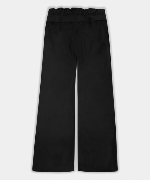 Pantalón En Twill Para Niña Color Negro