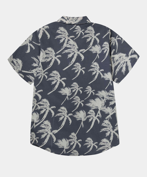 Conjunto De Camisa Y Bermuda Para Niño En Algodón Color Gris Oscuro