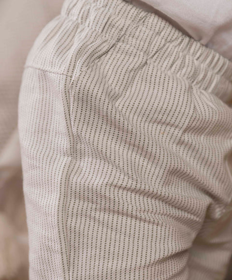 Set Ocasión Especial Body Y Pantalón Para Recién Nacido Color Blanco