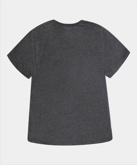 Camiseta Manga Corta Para Niña En Licra Color Negro Cross