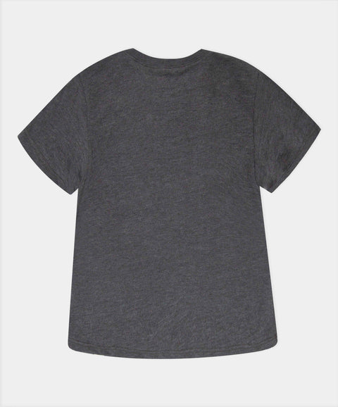 Camiseta Manga Corta Para Bebe Niña En Licra Color Negro Cros