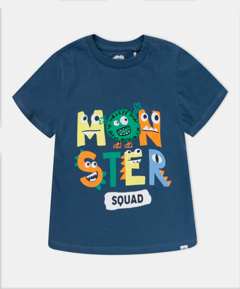 Camiseta Manga Corta Para Bebé Niño
