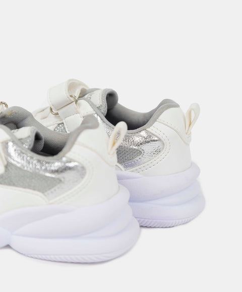 Tenis con Velcro Para Bebé Niña