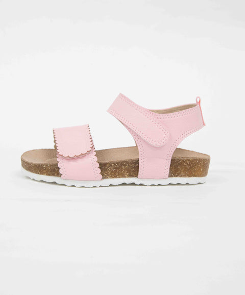 Sandalias Para Bebe Niña En Material Sintético Color Rosado