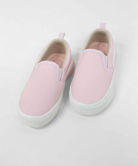 Tenis Para Bebe Niña En Lona Color Rosado