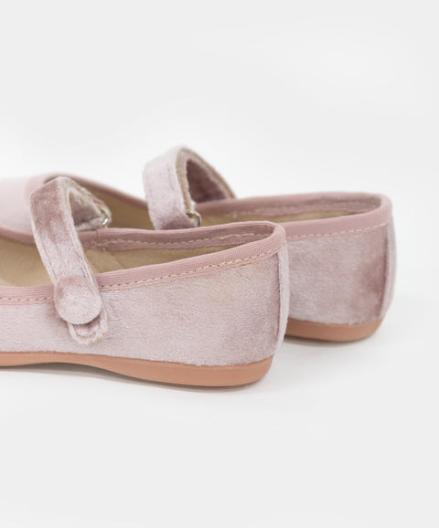 Baletas Para Bebé Niña En Material Sintético Color Marfil