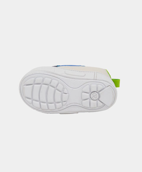 Tenis Velcro Para Recién Nacido Color Marfil