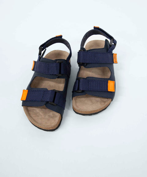 Sandalias Para Bebé Niño En Material Sintético Color Azul