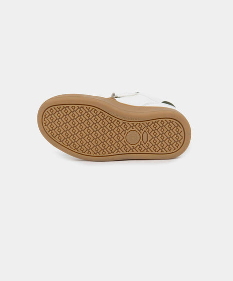 Tenis Con Velcro Para Bebe Niño En Material Sintético Color Marfil