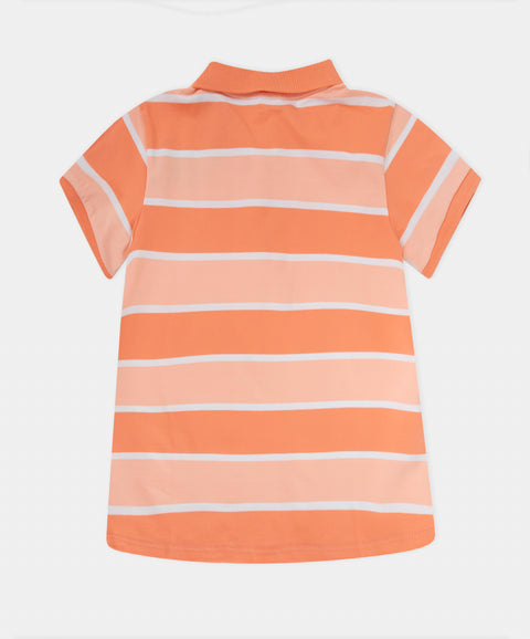 Camiseta Polo Manga Corta Para Niña