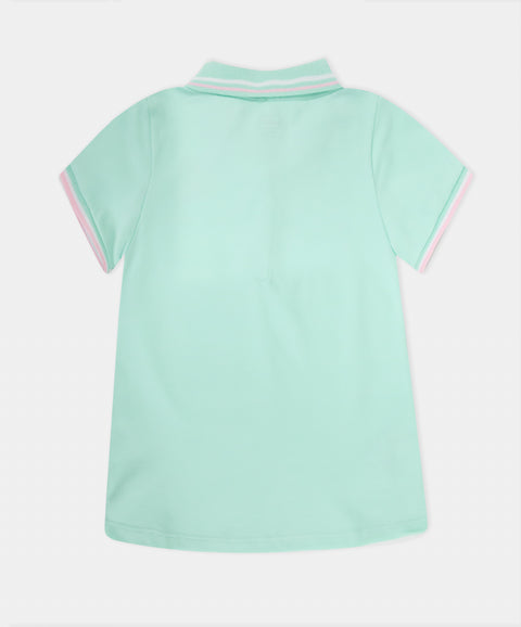 Camiseta Polo Manga Corta Para Niña