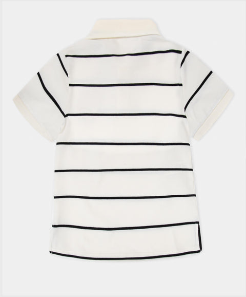 Camiseta Polo Manga Corta Para Niño