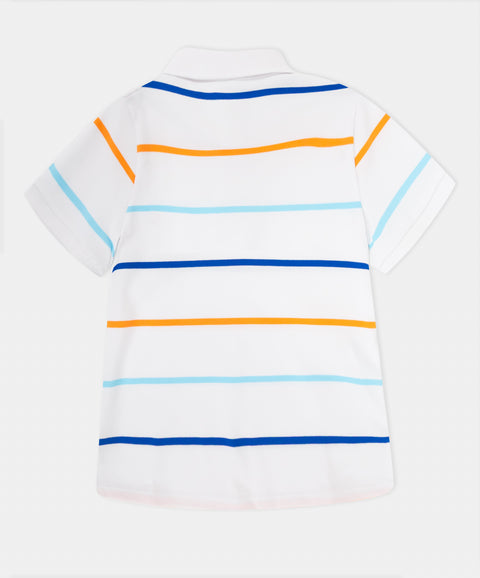 Camiseta Polo Manga Corta Para Niño