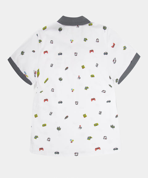 Camiseta Polo Manga Corta Para Niño