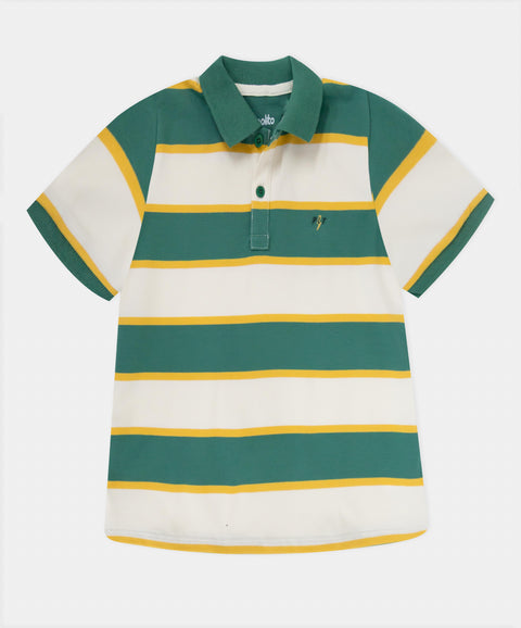Camiseta Polo Manga Corta Para Bebé Niño