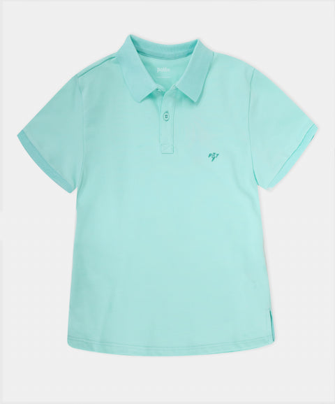 Camiseta Polo Manga Corta Para Bebé Niño