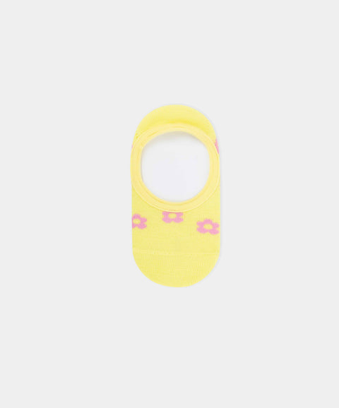 Medias Valeta X2 Para Bebé Niña En Algodón Color Amarillo Claro Y Marfil