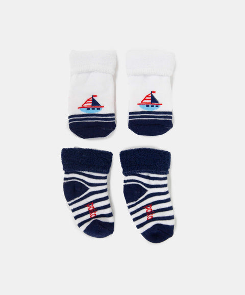 Medias Pack x2 Para Recién Nacido