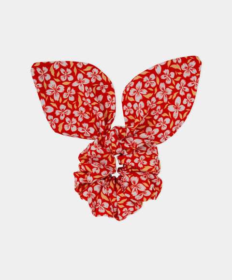 Banda Elástica Estampada X2 Para Niña Color Rojo Y Blanco