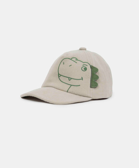 Gorra Para Recién Nacido En Tela Suave Color Arena