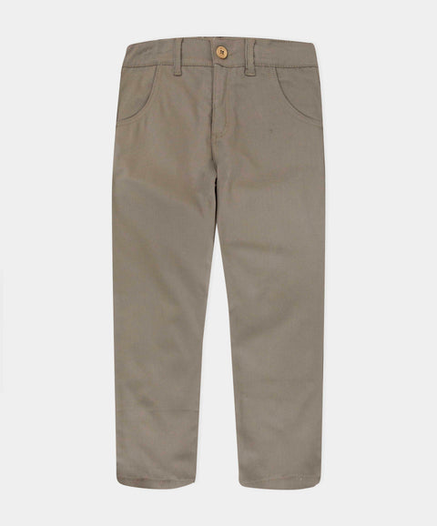 Pantalón Formal Para Niño Color Arena