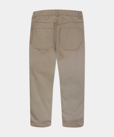 Pantalón Formal Para Niño Color Arena